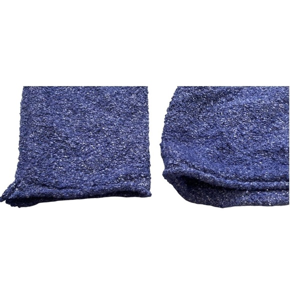 𝅺VINTAGE Columbia brushed terry cloth knit crewneck sweater - Picture 2 of 6